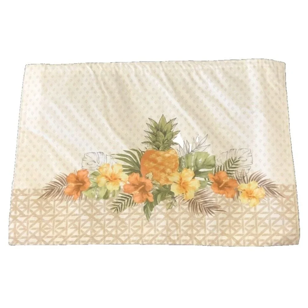 Pineapple Placemats Welcome Indoor Outdoor Beach Summer House Easy Care Set of 4
